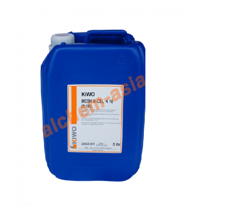 KIWO MESH X-CEL – Dung dịch tẩy nhờn và xử lý lưới in lụa chuyên dụng